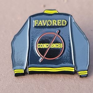 COPY - Continual Coincidences Favored Letterman Jacket Custom Pin